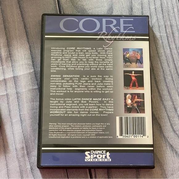 ✅2X Host Pick✅ Core Rhythms Latin Dance DVD Video Workout Sets - Picture 12 of 13